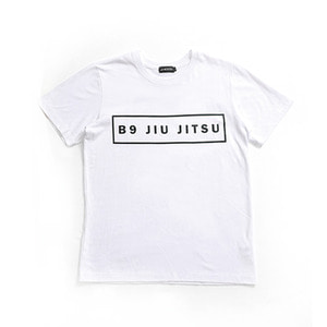 B9 오피셜 노멀핏 티셔츠 - 화이트